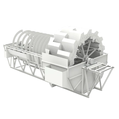 Working Principle Of The Bucket Wheel Sand Washer