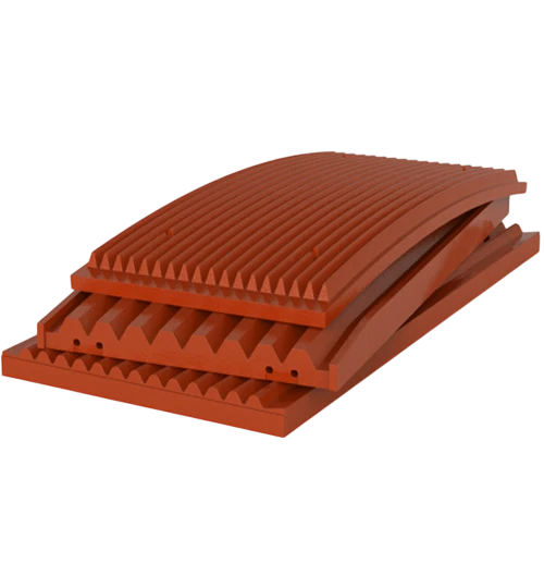 Jaw crusher wear and spare parts