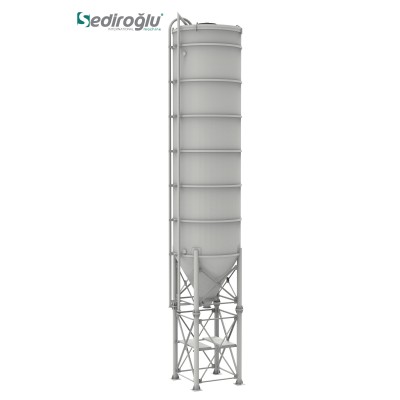 Silo Systems Used In Concrete Plants