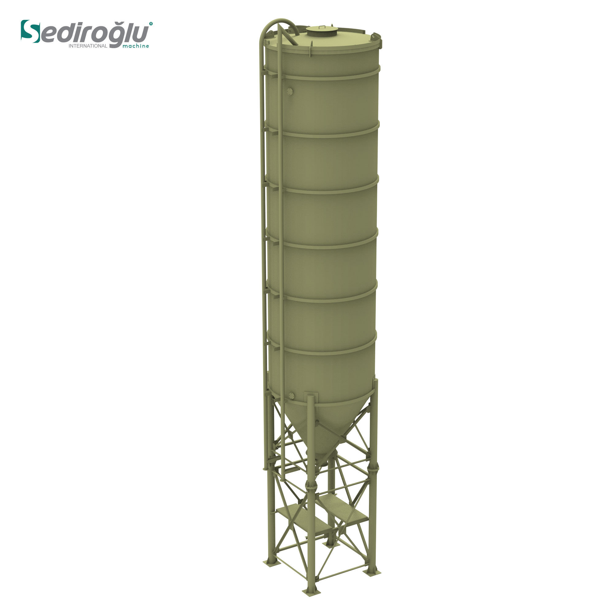 Bulk Concrete Storage Silos