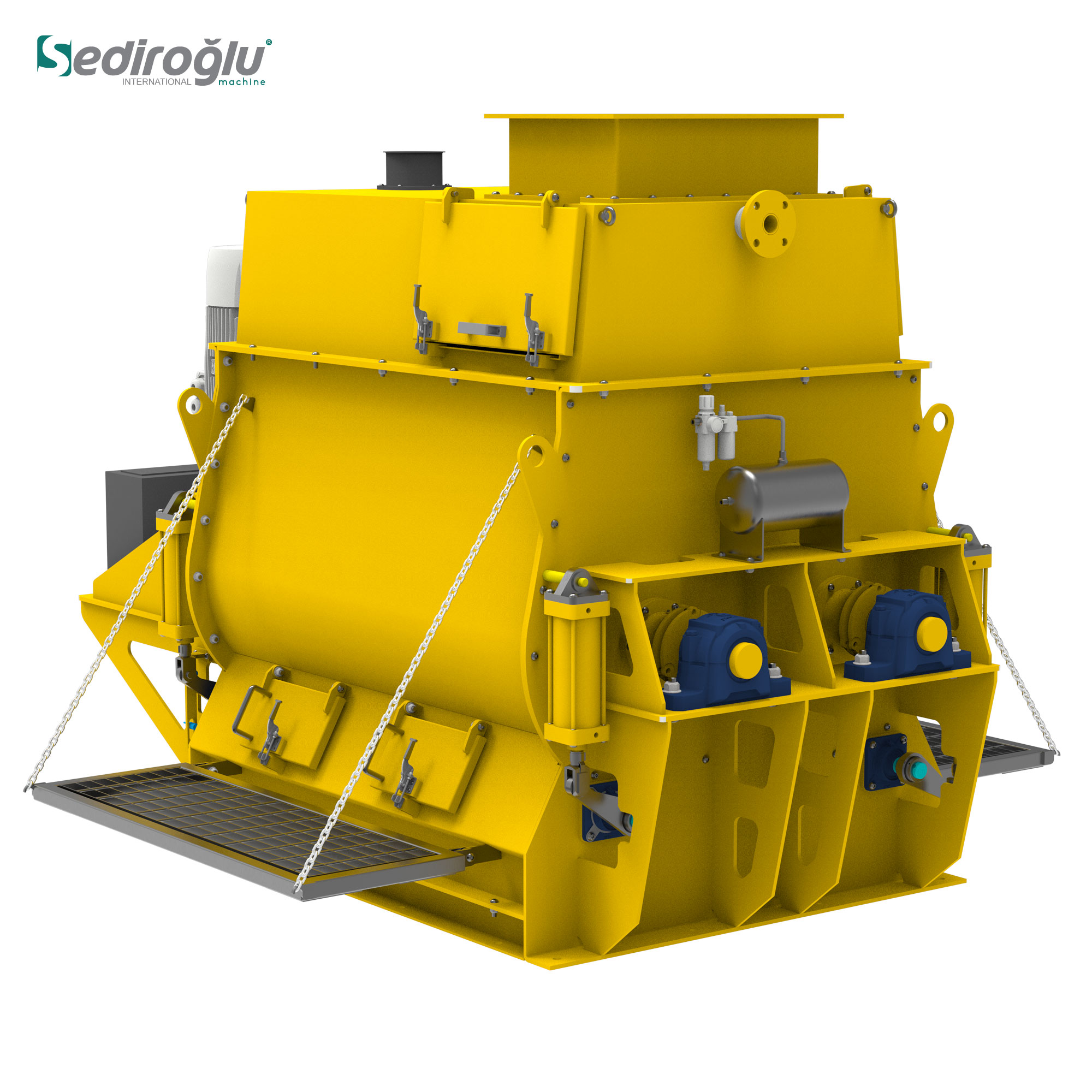 Durable Twin Shaft Concrete Mixers for Perfect Mixes