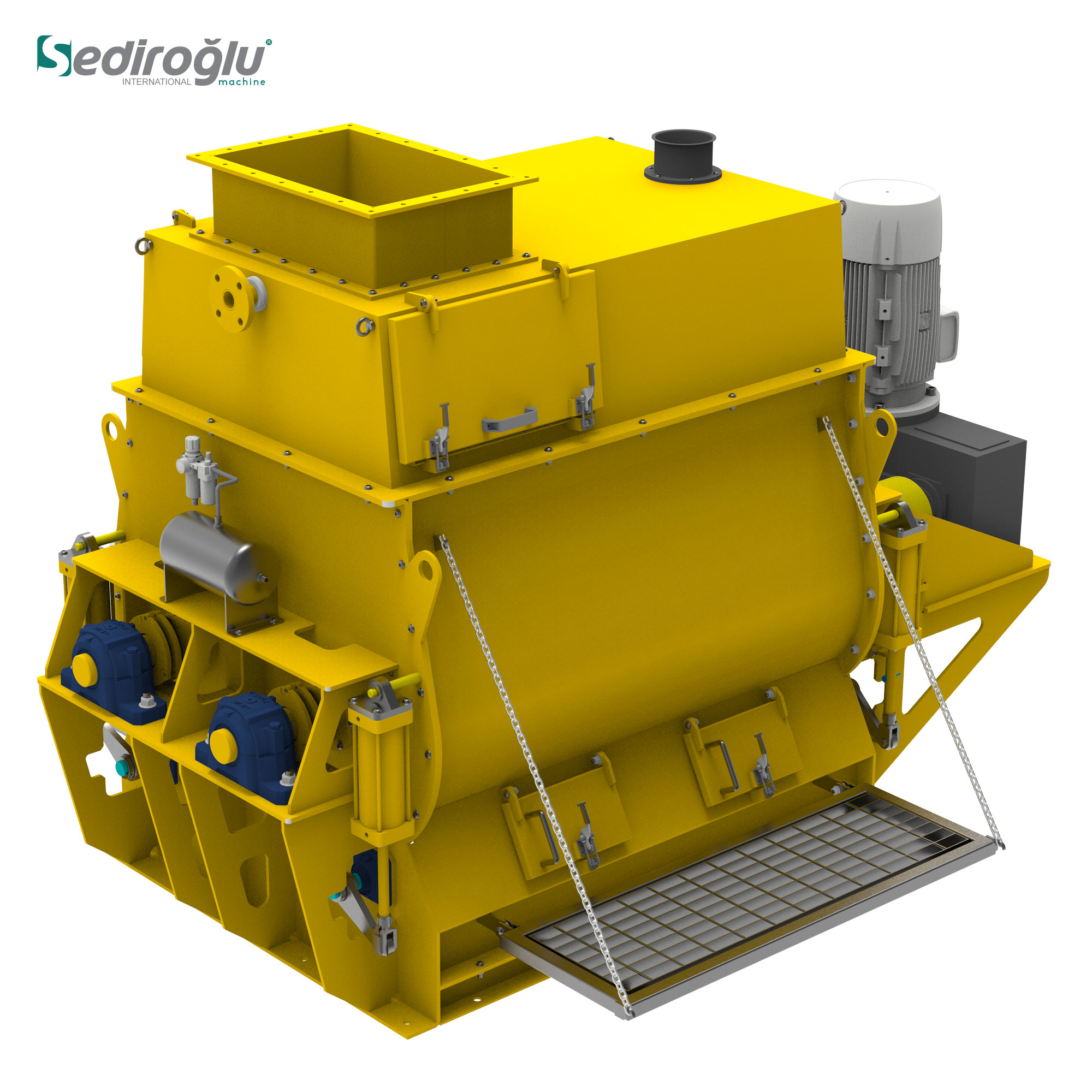 Efficient Twin Shaft Concrete Mixers for Construction Leaders