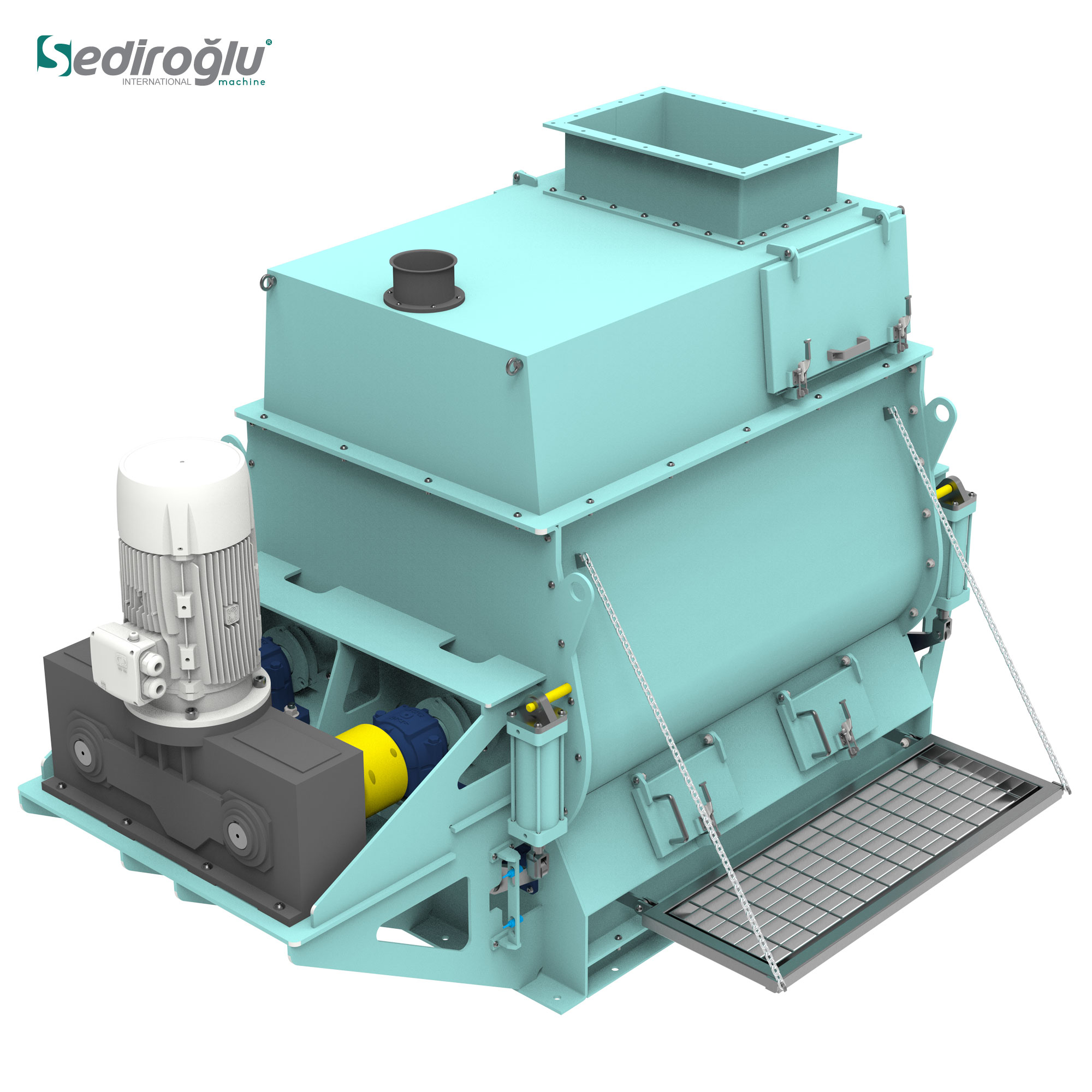 Heavy-Duty Twin Shaft Mixers for Concrete Excellence