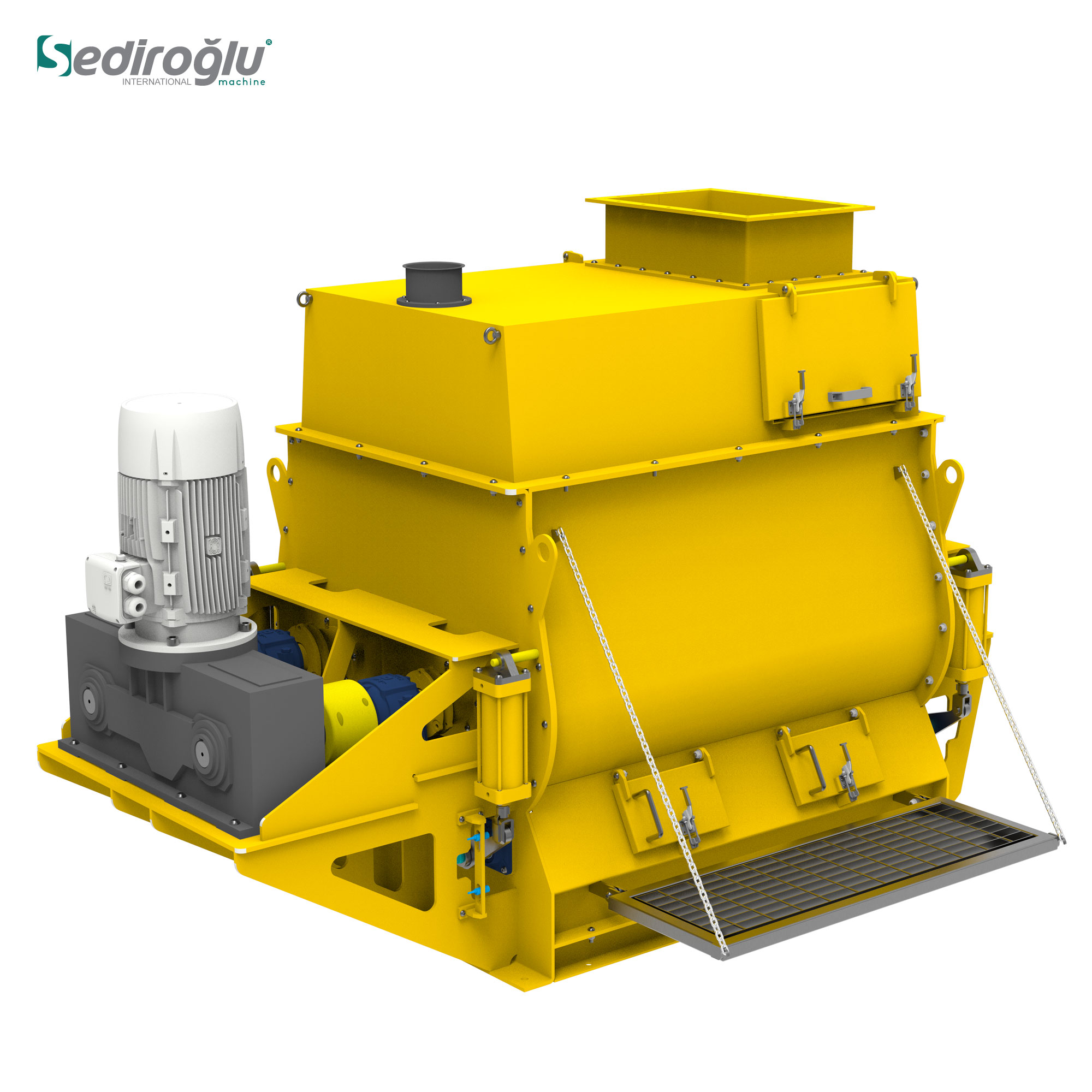 Twin Shaft Concrete Mixers