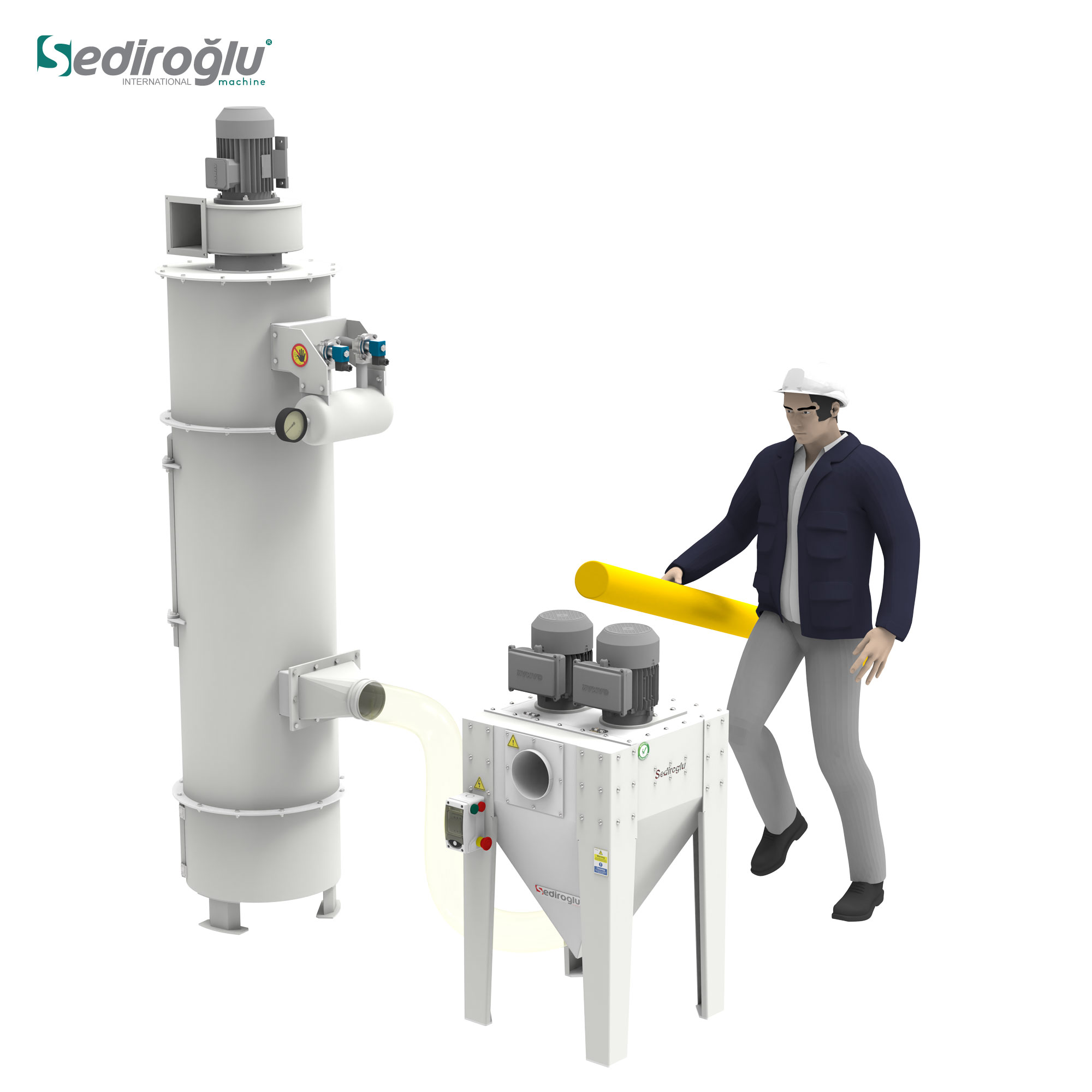 máquina de limpieza de bolsas de filtro