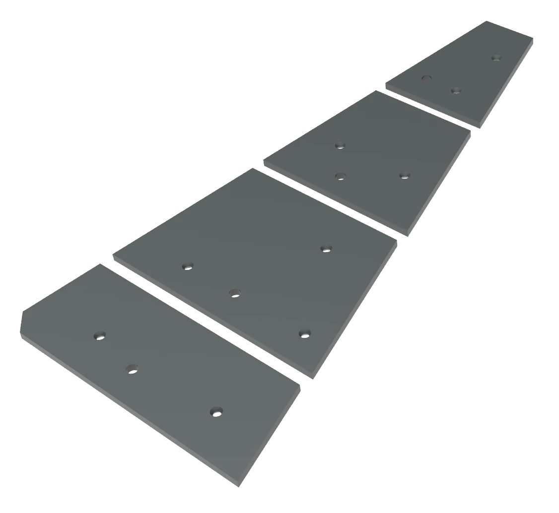 Seitenverschleißplatten für Backenbrecher Ersatzteile