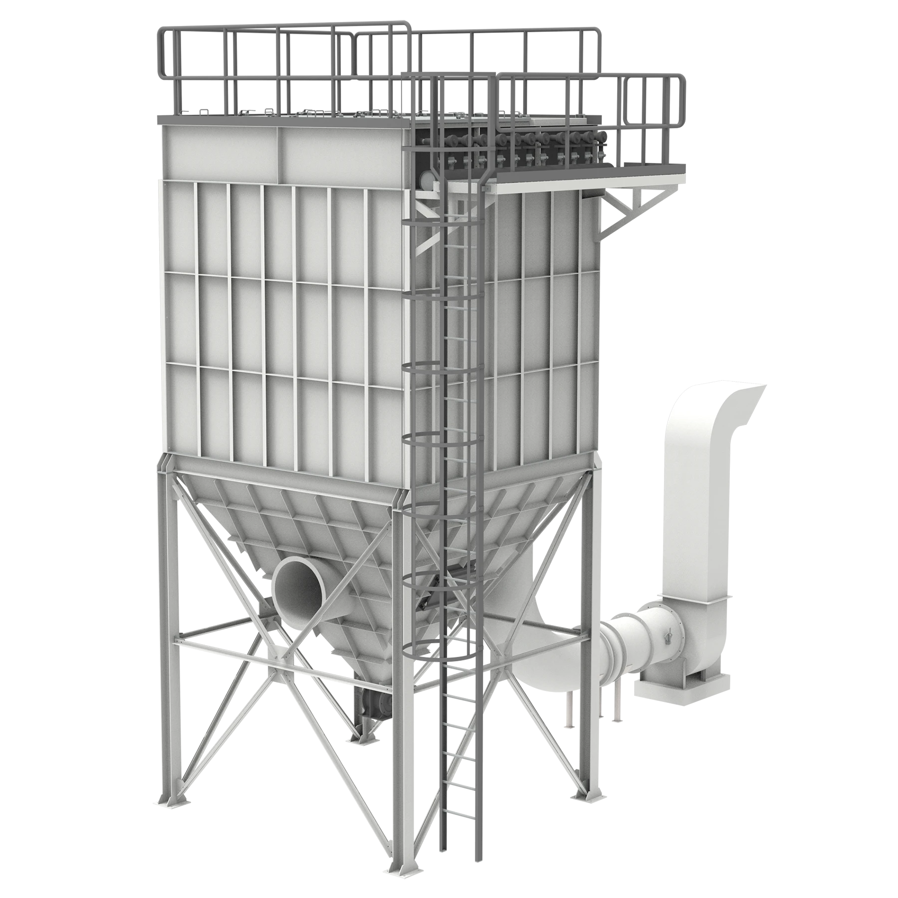 Industrie-Taschenfilter für Möbel-, Textil- und Holzverarbeitungsbetriebe