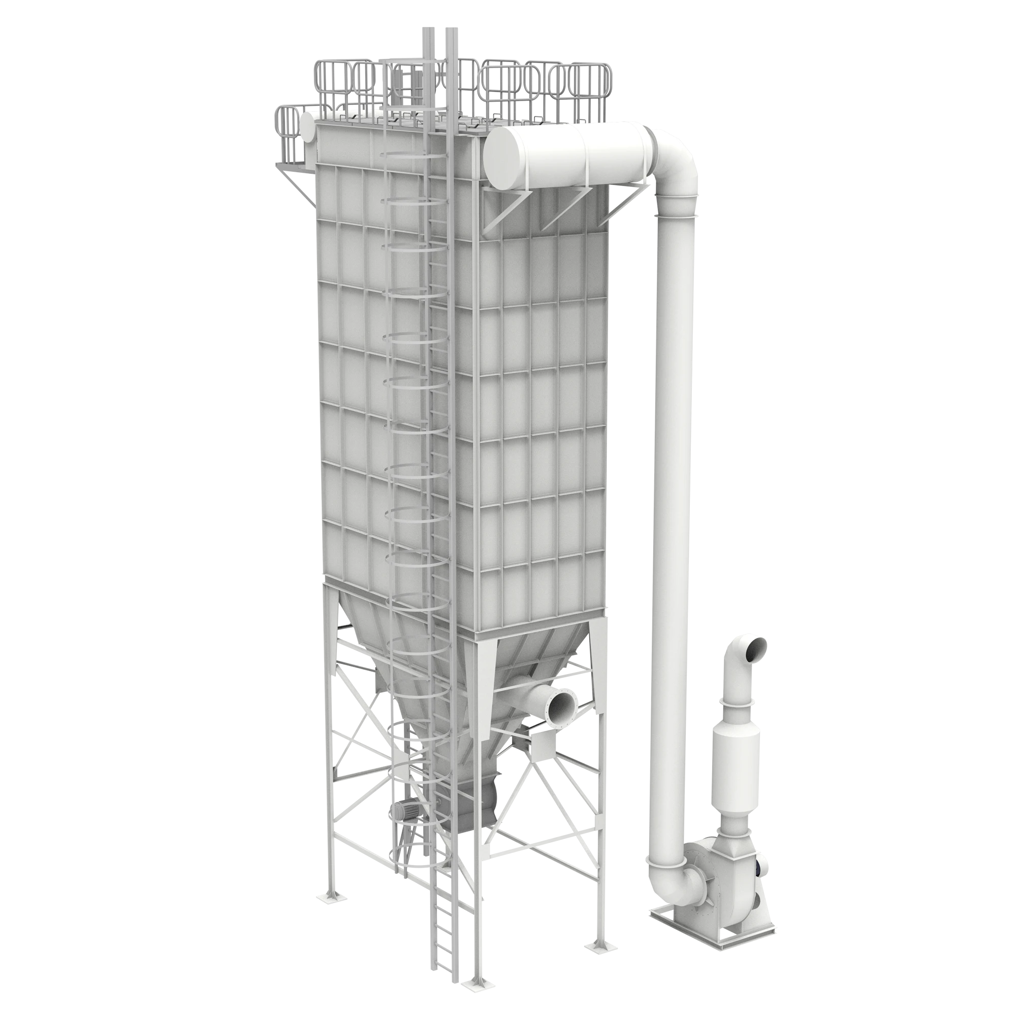 Fortschrittliche Jet-Filteranlage für Metallverarbeitungsbetriebe
