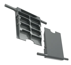 Ventilabdeckung für Zementmühle