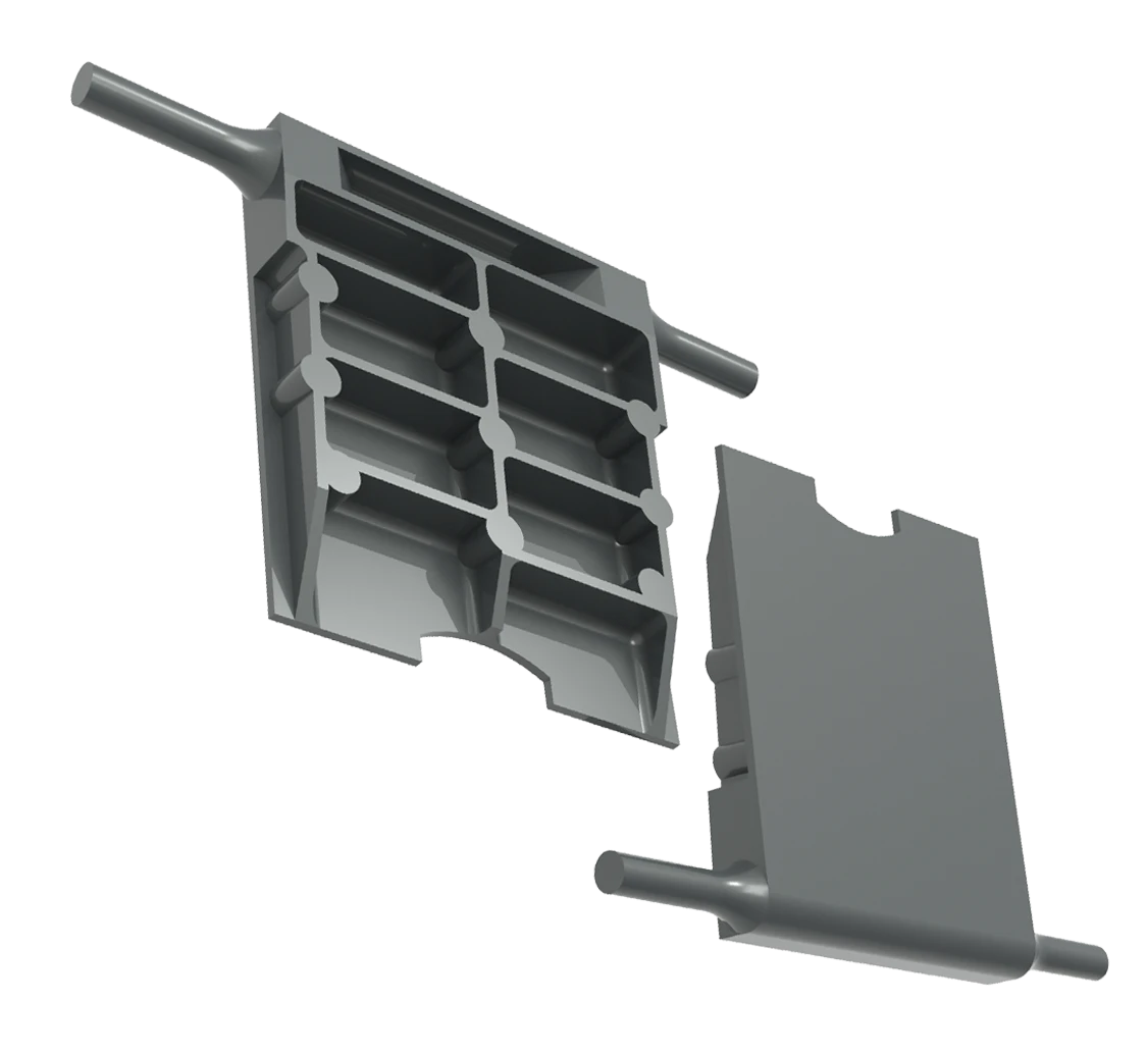 Ventilabdeckung für Zementmühle