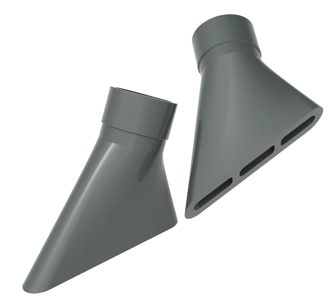 Cement Plant Spare Part Air Transfer Nozzle