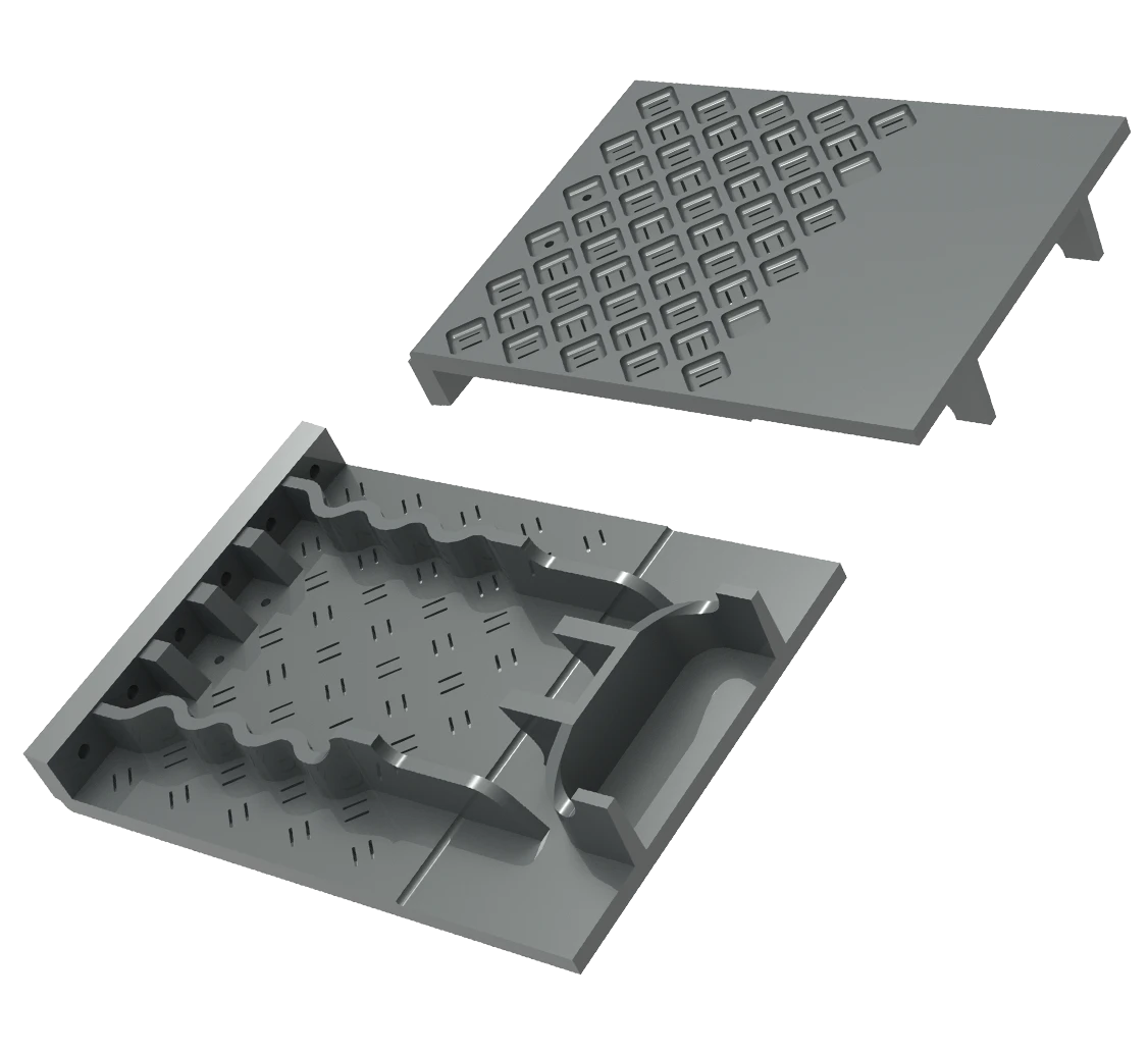 Cooling Plate for Cement Mill Spare Parts – Stainless Steels