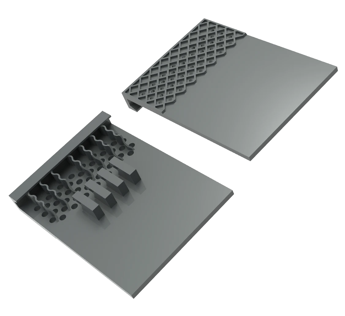 Cooling Plate for Cement Mill Spare Parts – Manganese Steel
