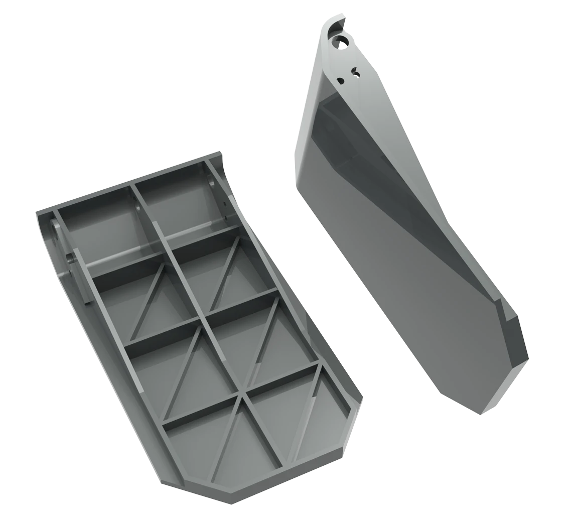 Cement Mill Spare Part Manganese Steel Flap Systems