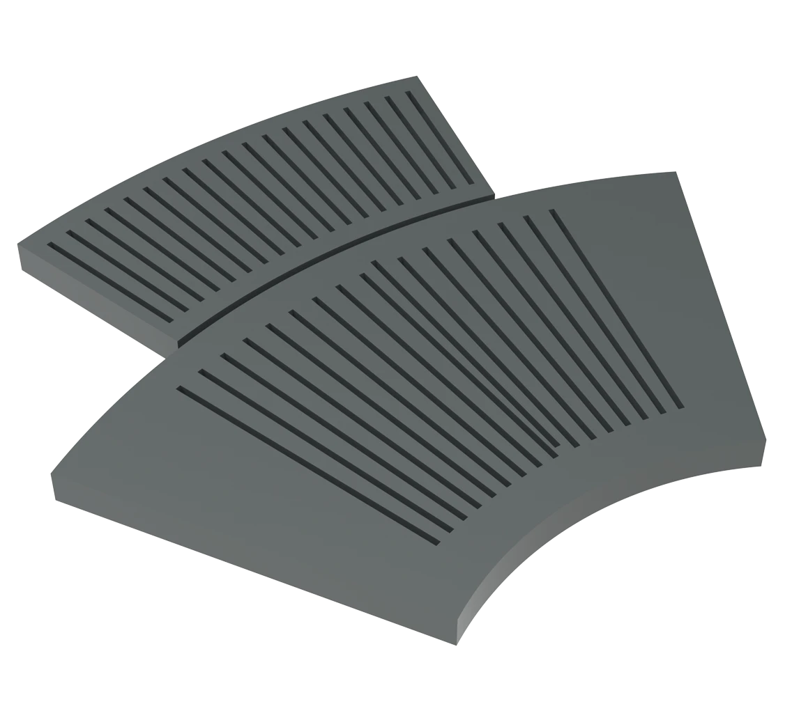 Cement Mill Spare Parts Long-Lasting Cast Liner Plates