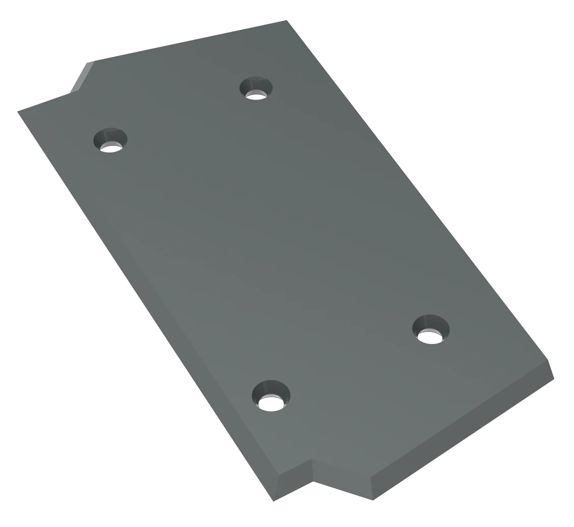 All spare parts for jaw crushers, including side wall reinforcement armor