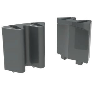 All spare parts for vertical shaft crushers, including white cast steel surrounding armor