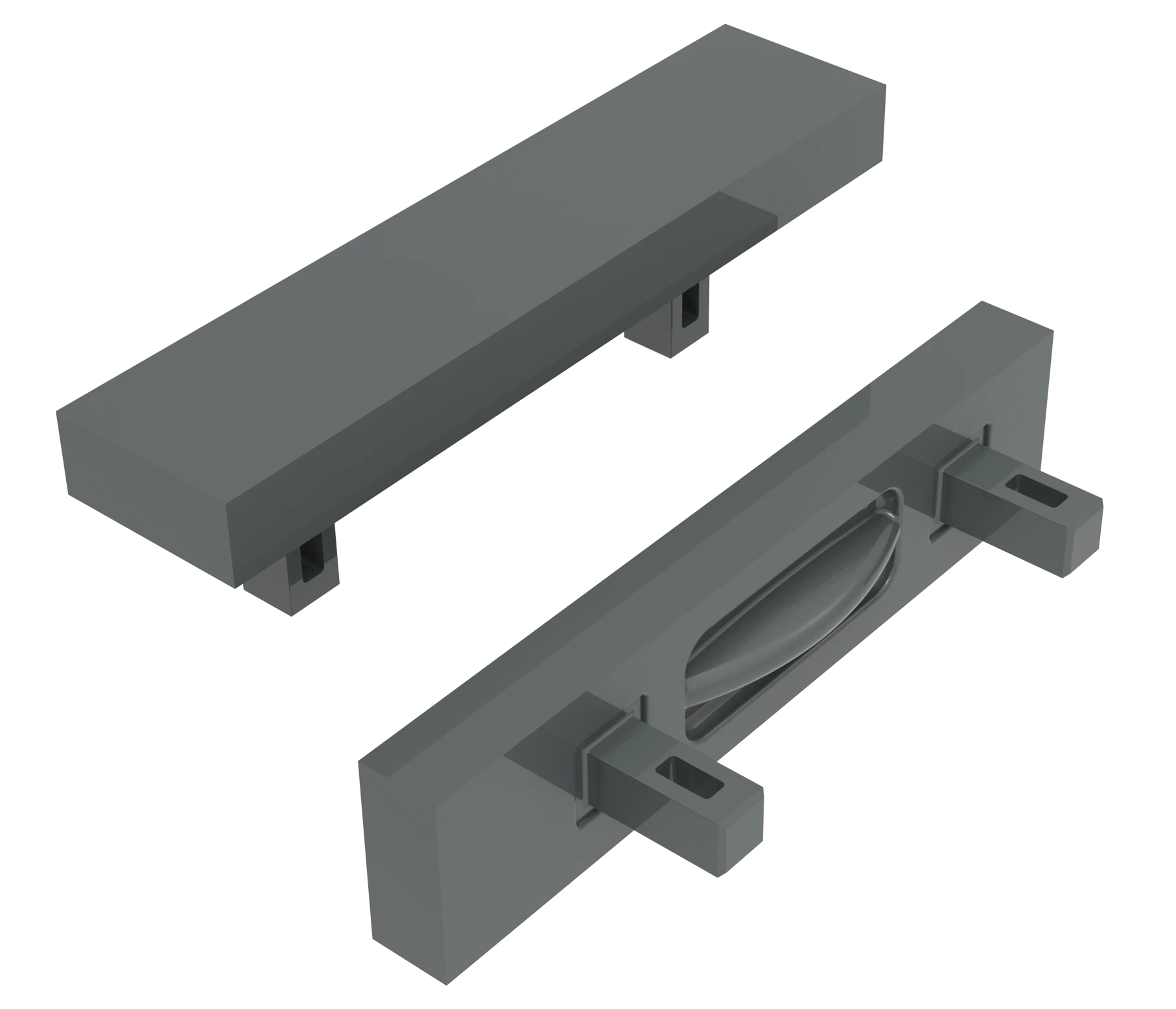 Kubitizer Impact Crusher spare parts, white cast steels pallet