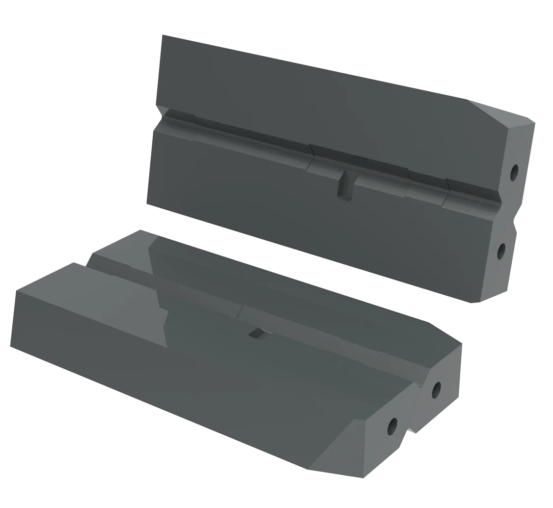 Placa pallet para repuestos de trituradora terciaria