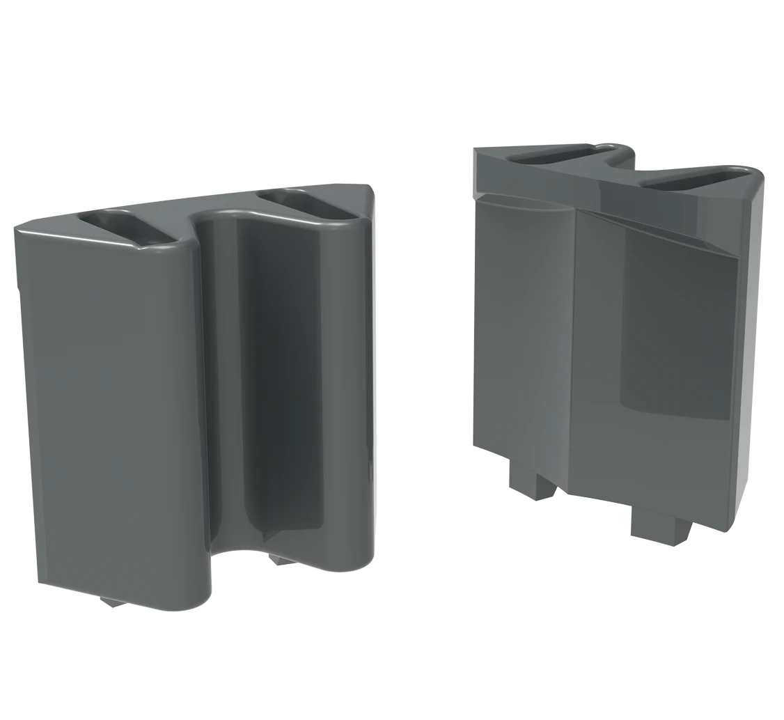 Pièces de rechange pour concasseurs verticaux, dont blindage en acier blanc.