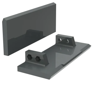 Pièces pour concasseurs à percussion, protection de rotor en acier blanc