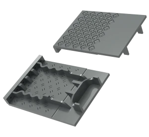 Plaque de refroidissement pour pièces de rechange de broyeur à ciment – Acier inoxydable
