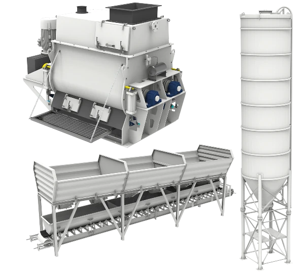 Оборудование для бетонных заводов