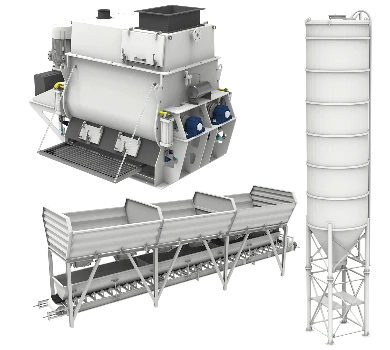 Оборудование для бетонных заводов