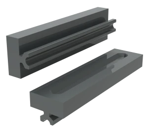 Secundaire impact crusher reserveonderdelen, mangaan gietstaal
