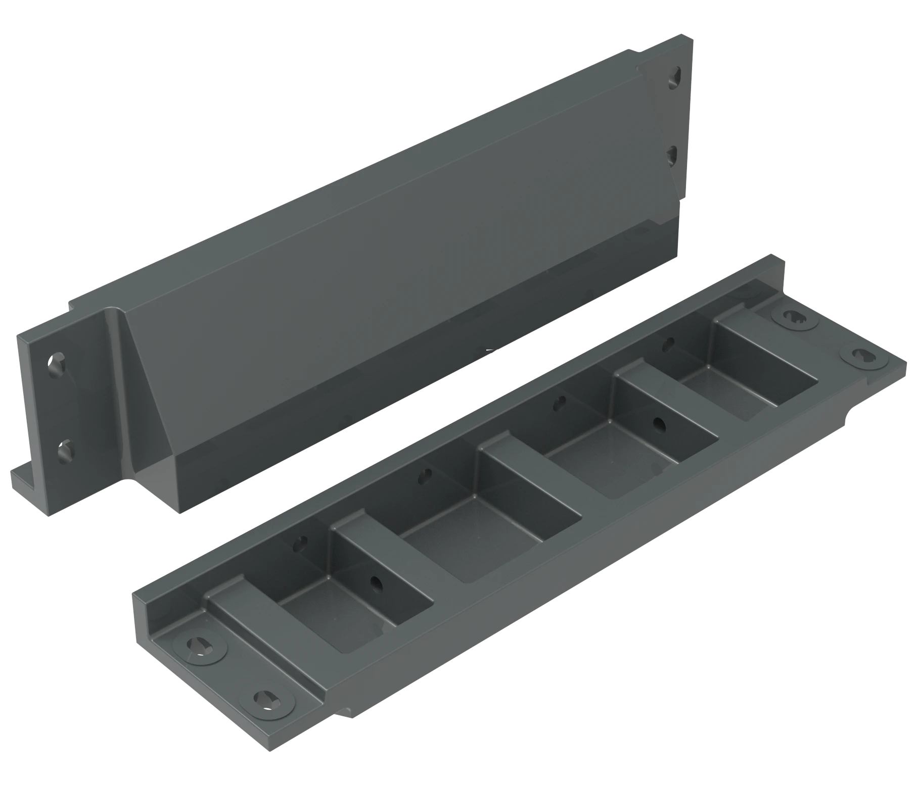 Kubitizer Impact Crusher reserveonderdelen, gegoten staal achterste breekplaat