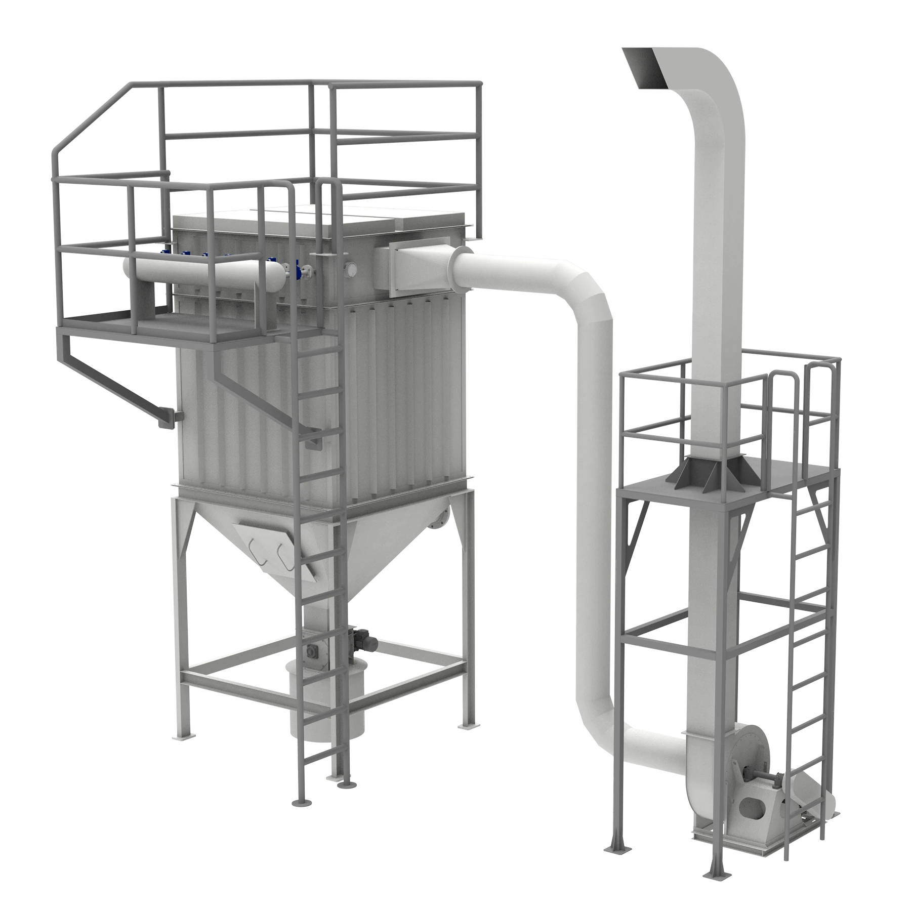 Industriële zakkenfilters voor polymeerproductie-installaties