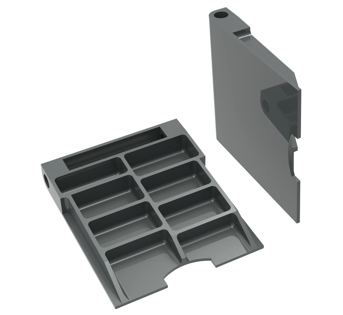 Sistemas de Flaps em Modelo Fundido para Peças de Reposição de Moinho de Cimento