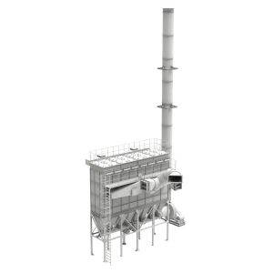 Pulse Jet Bag Filter для заводів з переробки відходів